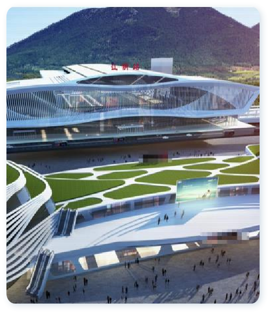 上海鐵路局轄區(qū)內高鐵站
